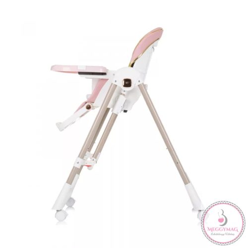 Chipolino Milk Shake 2in1 multifunkciós etetőszék és babahinta - Flamingo
