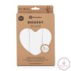 PETITE&MARS Bambusz muszlin 3db-os pelenka szett Moussy Total White, 68 x 68 cm