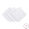 PETITE&MARS Bambusz muszlin 3db-os pelenka szett Moussy Total White, 68 x 68 cm