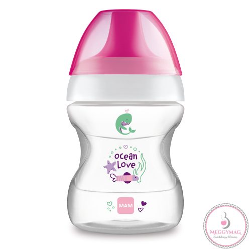 MAM ivópohár Learn to Drink Cup 190ml 6hó