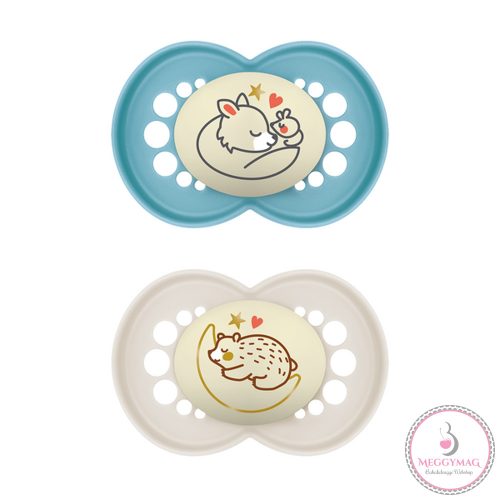 MAM játszócumi Original Night szilikon 6hó dupla