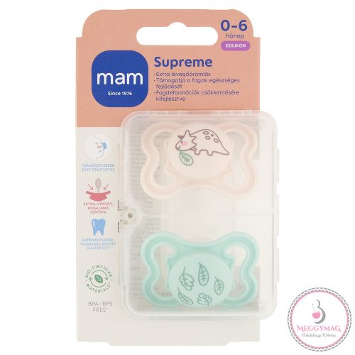 MAM játszócumi Supreme 0hó dupla