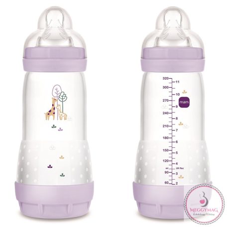 MAM cumisüveg Anti-Colic Matt 320ml lányos