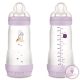 MAM cumisüveg Anti-Colic Matt 320ml lányos