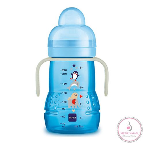 MAM ivópohár Trainer Night 220ml 4hó fiú