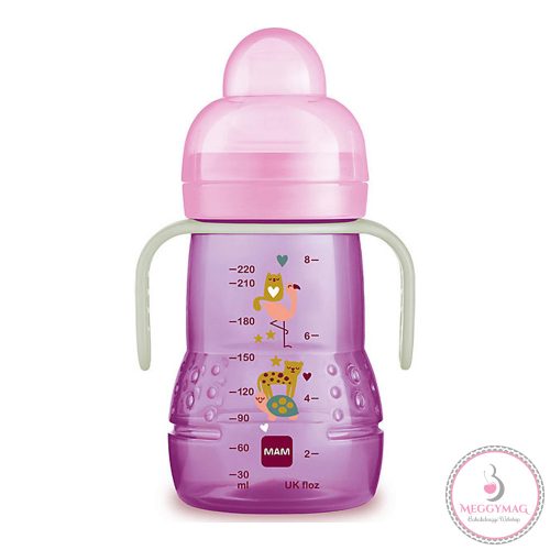 MAM ivópohár Trainer Night 220ml 4hó lány