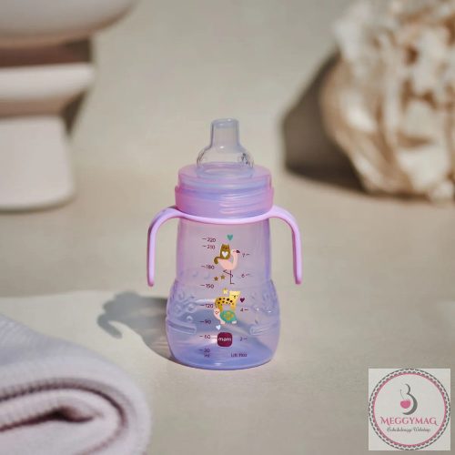 MAM ivópohár Trainer Night 220ml 4hó lány