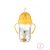 Canpol babies Cseppmentes szívószálas pohár nehezékkel Exotic Animals 270ml 6hó+ sárga