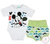 Disney Mickey fiú nyári 2 részes body/short szett Bajusz, 68-as