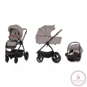   Chipolino Prestige 3az1-ben multifunkciós babakocsi - Tiramisu