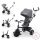 Kinderkraft tricikli Aston 2 Plus grey