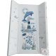 Sea world puha peremes pelenkázólap – 70×50 cm, vízhatlan, kényelmes babapelenkázó