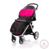 Fillikid bundazsák babakocsiba Eco big 1220-22 fekete pink béléssel