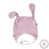 Symbyo baba füles sapka, Púder rózsaszín 36-40 cm (kb. 0-4 hónapos)