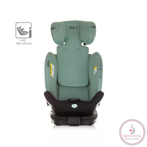 Chipolino Tourino 360 I-Size autósülés 40-150 cm - Pastel green