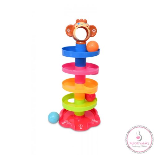 Lorelli Toys kézségfejlesztő labdacsúszda golyópálya
