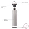 Zopa termosz - rozsdamentes acél, fogantyúval 480 ml Stars