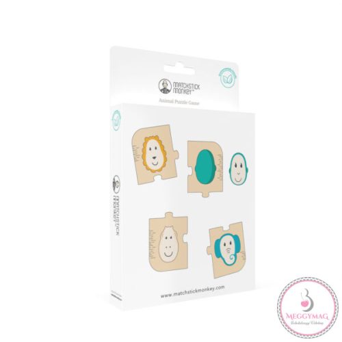 MM ÁLLATOS FORMABEILLESZTŐ FA PUZZLE
