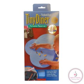 Tiny Diner alátét mosható műanyag, kék