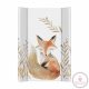 Ceba pelenkázó lap merev 2 oldalú 50x70cm BASIC Red Fox