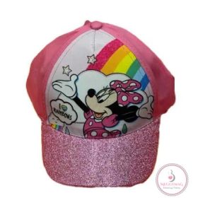 Minnie egér mintás kislány baseball sapka, 52 cm