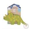 Tikiri - Bébi Triceratops (Trice) organikus gumi játék