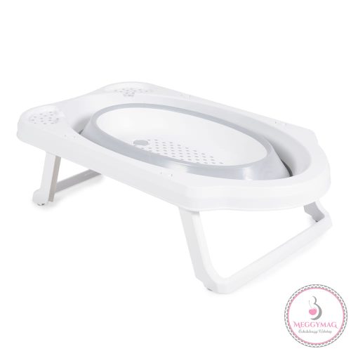 Cangaroo Maui összecsukható babakád szürke / kék