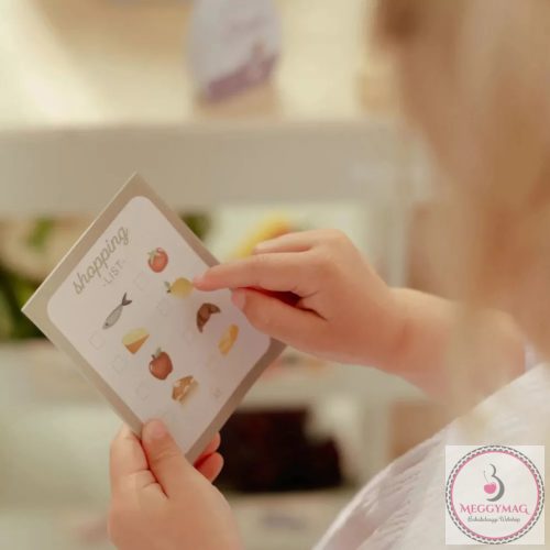 Little Dutch bevásárlókocsi termékekkel