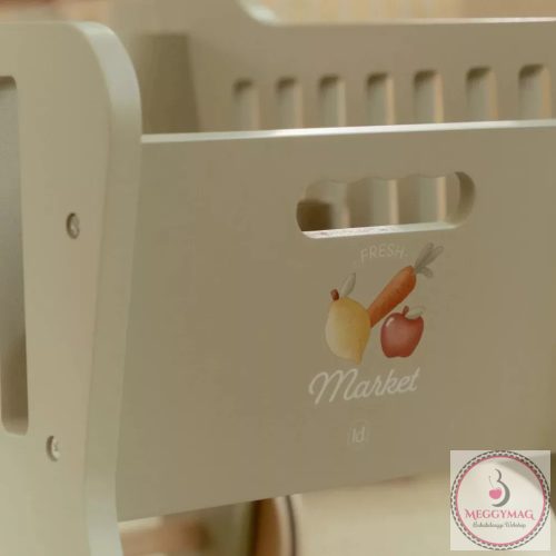 Little Dutch bevásárlókocsi termékekkel