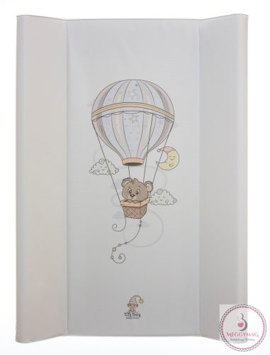 Merev pelenkázó lap 50*70 cm hőlégballon bézs