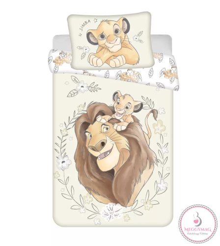 Disney Az Oroszlánkirály Simba gyerek ágyneműhuzat 100×135 cm, 40×60 cm