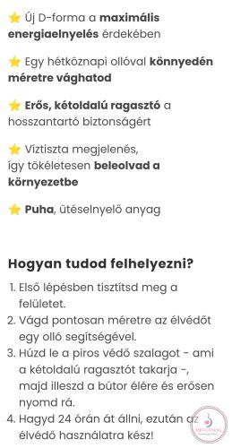 Bababiztos szilikon élvédő szalag (300 cm)