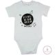 "I love you to the moon and back" feliratos rövid ujjú baba body fehér 62-es