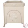 Lorelli Noemi 1 fix utazóágy - Fog Beige Star
