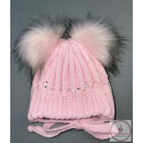   MM prémium kötött téli sapka 34-36 cm (újszülött méret) 