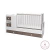 Lorelli MiniMax kombi ágy 72x190 - White Coffee 