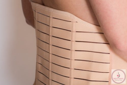 BeautyMommy Original MAX szülés utáni hasleszorító, haspánt - Bézs M