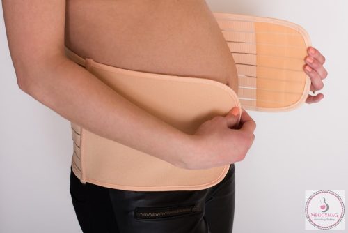BeautyMommy Original MAX szülés utáni hasleszorító, haspánt - Bézs M