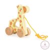 TOOKY Toy fajáték húzható zsiráf