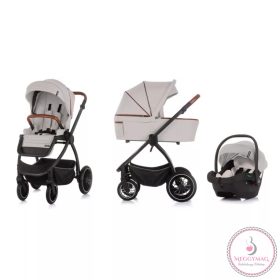   Chipolino Prestige 3az1-ben multifunkciós babakocsi - Biscotta