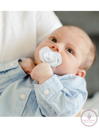Canpol babies nyugtató cumi Royal Baby 2db. szilikon, anatómiai B 6-18 hó rózsaszín