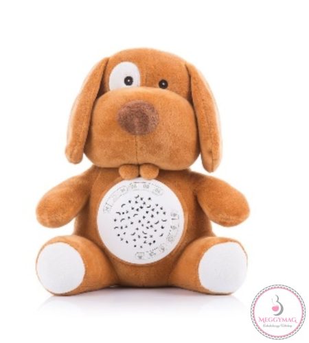 Chipolino projektoros zenélő plüss játék, éjjeli fény - Doggy