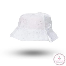 BB Madeirás nyári kalap 86-92 Fehér 