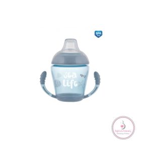   Sea Life Nem kifolyó itatópohár puha ivócsőrrel 230 ml (9 h+) szürke