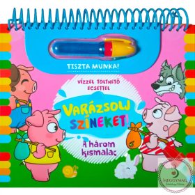 Varázsolj színeket! - A három kismalac