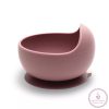 Lorelli szilikon tál tapadókoronggal - Deep Pink