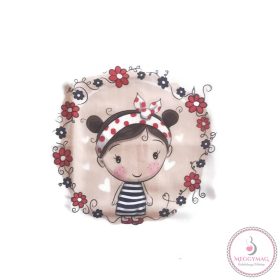 Mintás textil pelenka  - kislány 