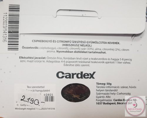 Tea szeretettel - Egy nagyszerű kollégának 