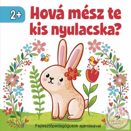 Hová mész te kis nyulacska? 2+ (kartonkönyv)