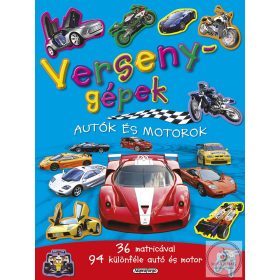 Mozgalmas matricásfüzet - Versenygépek